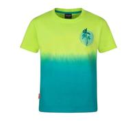 Trollkids - Kid's Yttersand Beach T - T-shirt - 98 - wild lime / sea green