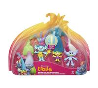 Trolls - B7364 - Pack de 4 - Cheveux Déments