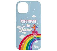 Trolls Believe in Love Rainbow Coque pour iPhone 14