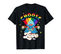 Trolls Choose Love Rainbow T-Shirt