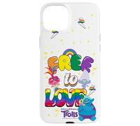 Trolls Free to Love Rainbow Coque pour iPhone 15 Plus
