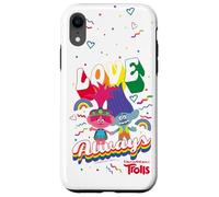 Trolls Love Always Rainbow Coque pour iPhone XR