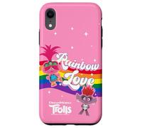 Trolls Rainbow Love Coque pour iPhone XR