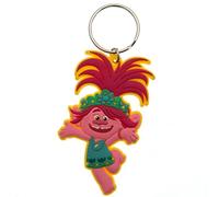 Trolls World Tour - Porte-clés en Caoutchouc (Poppy)