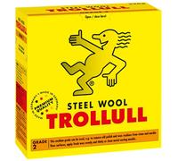 Trollull Laine d'acier | Fil de laine 450 g moyen 2, peut être utilisé pour enlever les vieilles résidus de cire ou de polissage, appliquer de la cire ou nettoyer les moules en métal