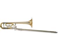 Trombon Ténor pour Debutants in Sib Latón Doré Pavillon 215mm Etui Embouchure