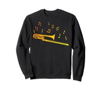 Trombone Art Simple du Fier Tromboniste Basse en Brass Band Sweatshirt