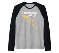 Trombone Blague Drôle du Fier Tromboniste Humour Fierté Manche Raglan