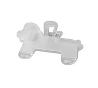 Trombone en ABS transparent pour pages de journal, carnet de notes, agenda, documents, reçus, factures, etc