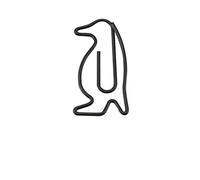 Trombone en forme de pingouin mignon de dessin animé créatif étudiant en forme de marque-page papeterie bureau dossier beau design