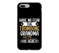 Trombone « Have no Fear The Trombone Grandma is Here » Coque pour iPhone 7 Plus/8 Plus