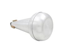 Trombone - Interrupteur silencieux droit - d'aluminium - Léger et portable - Thé muet - Pratique professionnelle pour un contrôle du son faible - Accessoire pour la maison