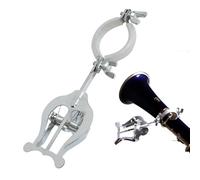 Trombone Lyre pour la chapelle à bulles, pince pour clarinette, support de lyre, clip pour partitions de marching, cérémonie, instrument de musique de mariage, équipement de pratique pour les
