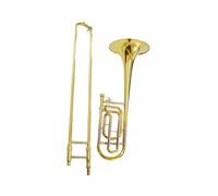 Trombone Pour Débutant Adulte Le Trombone Transpositeur En Or Convient Aux Joueurs Professionnels Pour S'entraîner Ou Se Produire(3)