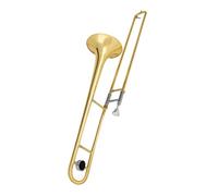 Trombone Pour Débutant Adulte Trombone Instrument En Laiton Laqué Transposition Des Basses(2)