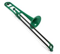 Trombone Professionnel e Trombone Ténor En Laiton Et Plastique Adaptée Aux Examens Performances Des Débutants Vert