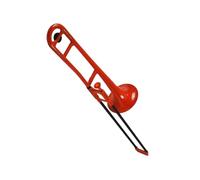 Trombone Professionnel e Trombone Ténor En Plastique Et Laiton Adaptée Aux Examens Performances Des Débutants Rouge