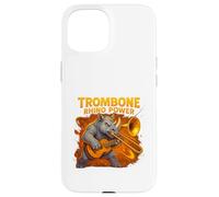 Trombone Rhino Power Music Force Coque pour iPhone 15