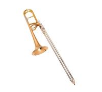 Trombone Ténor À Piston Clé De Si Bémol À Fa Instrument Fait À La Main Trombone Instrument De Cuivre
