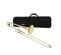 Trombone ténor en Sib par Gear4music pour débutants avec embouchure et étui