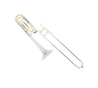 Trombone Ténor Professionnel Instrument De Couleur Or Et Argent Transposition En Si Bémol Trombone Instrument Professionnel