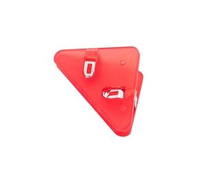 Trombones, 10 pièces/ensemble pince d'angle solide Triangle livre classeur bureau organisateur de Clips d'organisation(F)