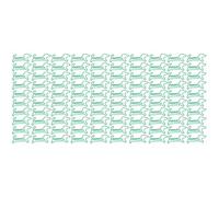 Trombones animaux 100 pièces |Clips en métal à prise sécurisée pour scrapbooking/fabrication de cartes/bureau |Trombones en forme d'animal mignon, protégés contre l'oxydation (Green)