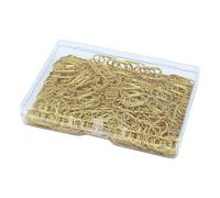 Trombones Coeur | Métal 2x0,9 Cm 200 Pièces Mini Pinces À En Forme | Clips De Marque-page Décoratifs, Pour Bureau, École, Maison, Organisateur De Bureau De Mariage, Fournitures De Pape