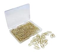 Trombones cœur,100 Pièces Dorées en Forme de Mini Cœurs pour Planificateurs et Classeurs | Trombones Fantaisie - pour Scrapbooking Loisirs Créatifs et Activités Manuelles Invitations de Mariage École