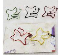 Trombones de nouveauté Forme de chat Trombones Pinces de fichier Pochettes de réception de documents Marque-pages Page marqueurs 12pcs Durable et pratiqueDurabilité et style