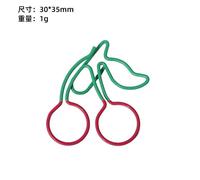 Trombones De Tomate Rouge Rétro Japonais,Filles Kawaii,Décor De Cahier,Page De Livre,Mémo,Clips De Partenaires,Ins,Scrapbook,Épingles De Décoration De Journal,5 Pièces - Type Cherry