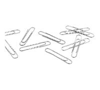 DURABLE – Trombones 77 mm – Métal zingué – Rond et ondulé – Lot de 100