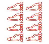 Trombones en Forme de Pied, Ensemble de Mini Trombones 100 Pièces Antidérapants Antirouille Mignons pour l'école pour les Fichiers de Documents (#1)