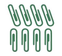 Trombones En Forme De Trombone, 30 Pièces | Marque-pages en métal, marque-pages, marqueurs de page, cadeau(Dark Green)