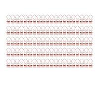 Trombones en or rose, petites pinces en métal mignonnes, 100 pièces pinces à documents portables avec un fort pouvoir de serrage, fournitures scolaires de bureau robustes pour un (Tournesol)