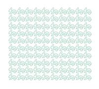 Trombones Lapin 100 Pièces |Marqueurs de page et clips de livres en forme d'animaux de dessin animé mignons |Clips de fichiers en métal non oxydants pour bureau/école/scrapbooking (Verte)