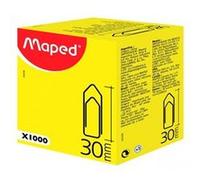 Trombones Maped Médium - Attache-lettres 30 mm, boîte de 1000 G