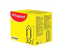 Trombones Maped Médium - Attache-Lettres 32 Mm, Boîte De 1000
