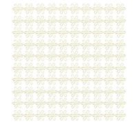 Trombones Mignons 100 Pièces, Plaqués or Antirouille, Adaptés à la Classification des Fichiers et à L'organisation des Documents (forme de fleur)