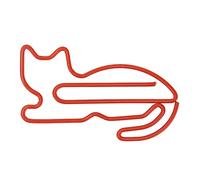 Trombones mignons, trombones, 10 pièces en forme de chat, processus de placage, résistance accrue au glissement, trombones mignons for l'école de bureau
