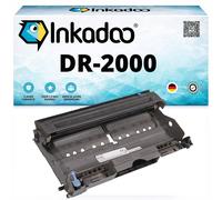 Inkadoo Tambour compatible avec Brother DR-2000 HL-2030 Fax 2820 HL-2040 N DCP-7025 DCP-7010 L
