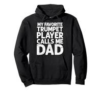 Trompet Dad My Favorite Trompet Player Calls Me Dad Vintage Sweat à Capuche