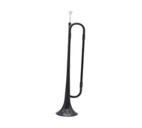 Trompette B plate instrument de musique portable classique robuste trompette clairon pour cavalerie scène, bande de performance - Noir