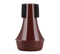 Trompette compacte avec triple éponge de réduction du bruit pour instrument en laiton