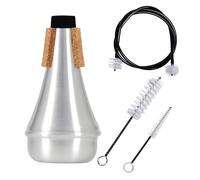 Trompette Cornet Corne Pratique Tasse Sourdine, Léger, A | Liège en caoutchouc pour débutant et étudiant, pratique des instruments, adapté à tous les types de de