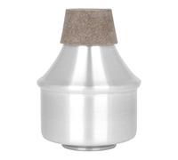 Trompette droite, silencieux de cornet, sourdines d'entraînement en d'aluminium, accessoire léger, aide au silence pour jazz, classique et débutants (8,35 x 8,4 x 12,5 cm)