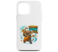 Trompette éléphant Musical Solo Groove Coque pour iPhone 13 Pro Max