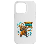 Trompette éléphant Musical Solo Groove Coque pour iPhone 14 Pro Max