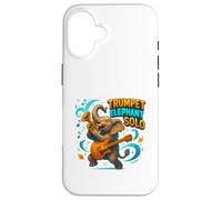 Trompette éléphant Musical Solo Groove Coque pour iPhone 16