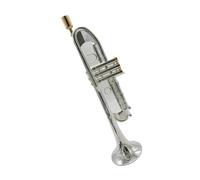 Trompette En Sib Argent Instrument Professionnel Avec Étui Trompette Débutant